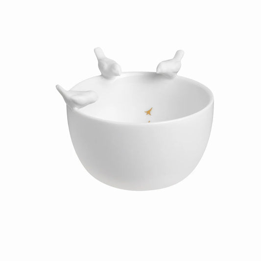 Porcelain Stories Decorative Bird Bowl