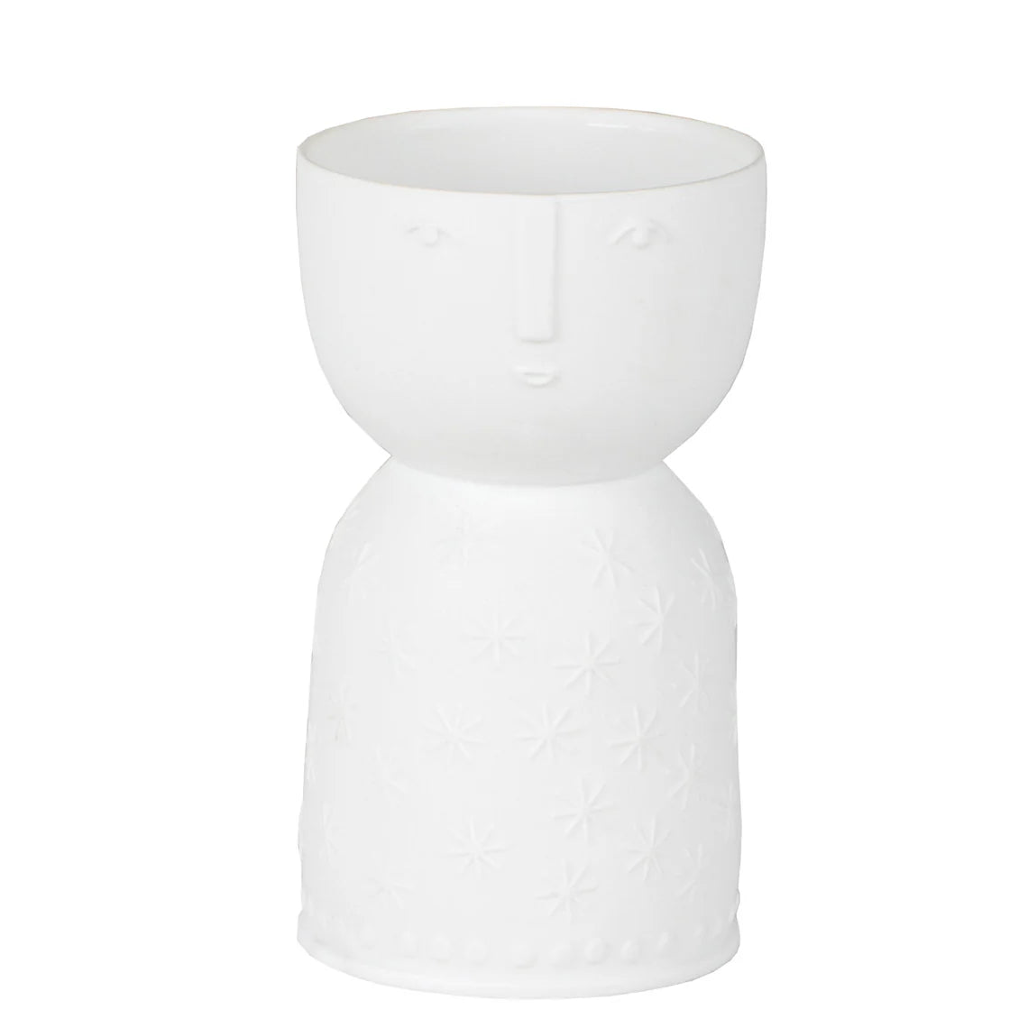 Porcelain Vase Natural Form Stella 4.1” - R16458