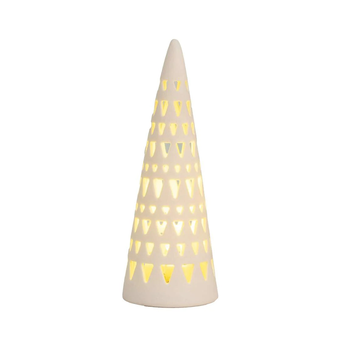Fir Trees LED Lit With Pattern - Mini - R89865
