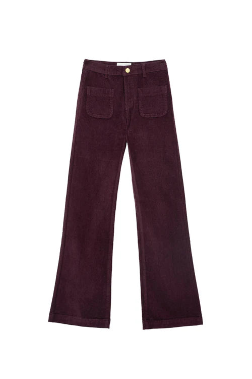 Sonny Pants Velvet Wine Lees