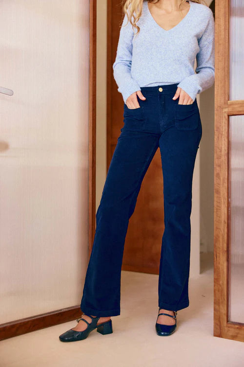 Sonny Pants Velvet Navy