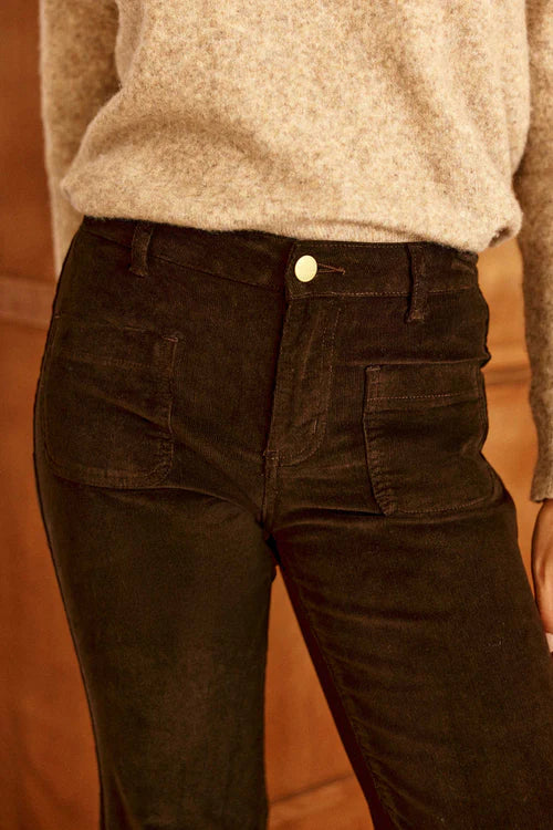 Sonny Pants Velvet Brown