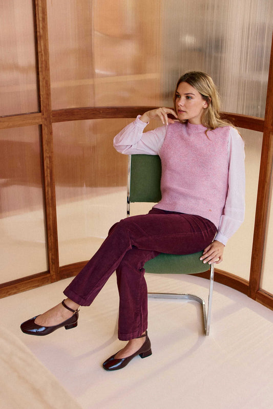 Sonny Pants Velvet Wine Lees