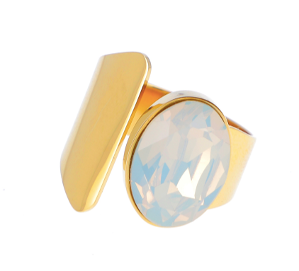 Villïa Ring Opal White