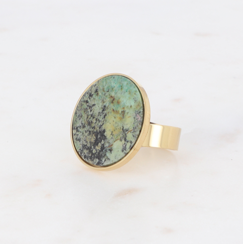Blissie Ring African Turquoise