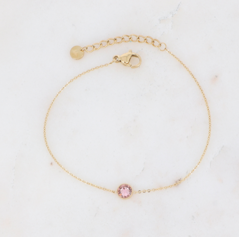 Sohan Bracelet Gold & Swarovski Crystals
