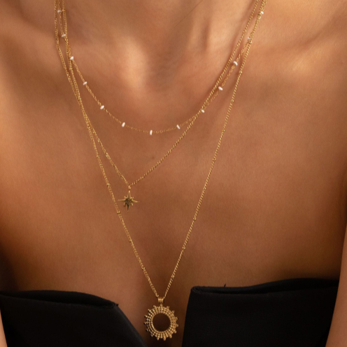 Darrin Necklace Gold