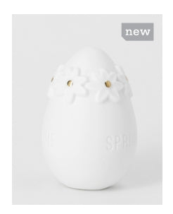 Springtime Porcelain Egg - R18182