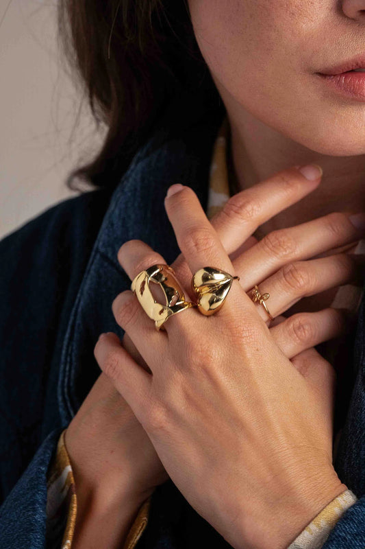 Ylva Ring Gold