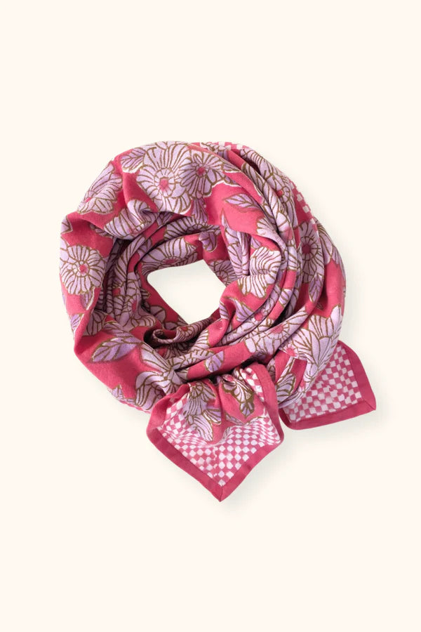 Small Scarf Manika - Bloom Magenta