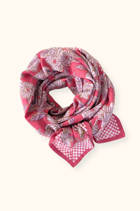Small Scarf Manika - Bloom Magenta