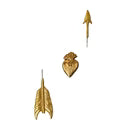 Jewels Nails for Candle Lovers Gold - Boncoeurs