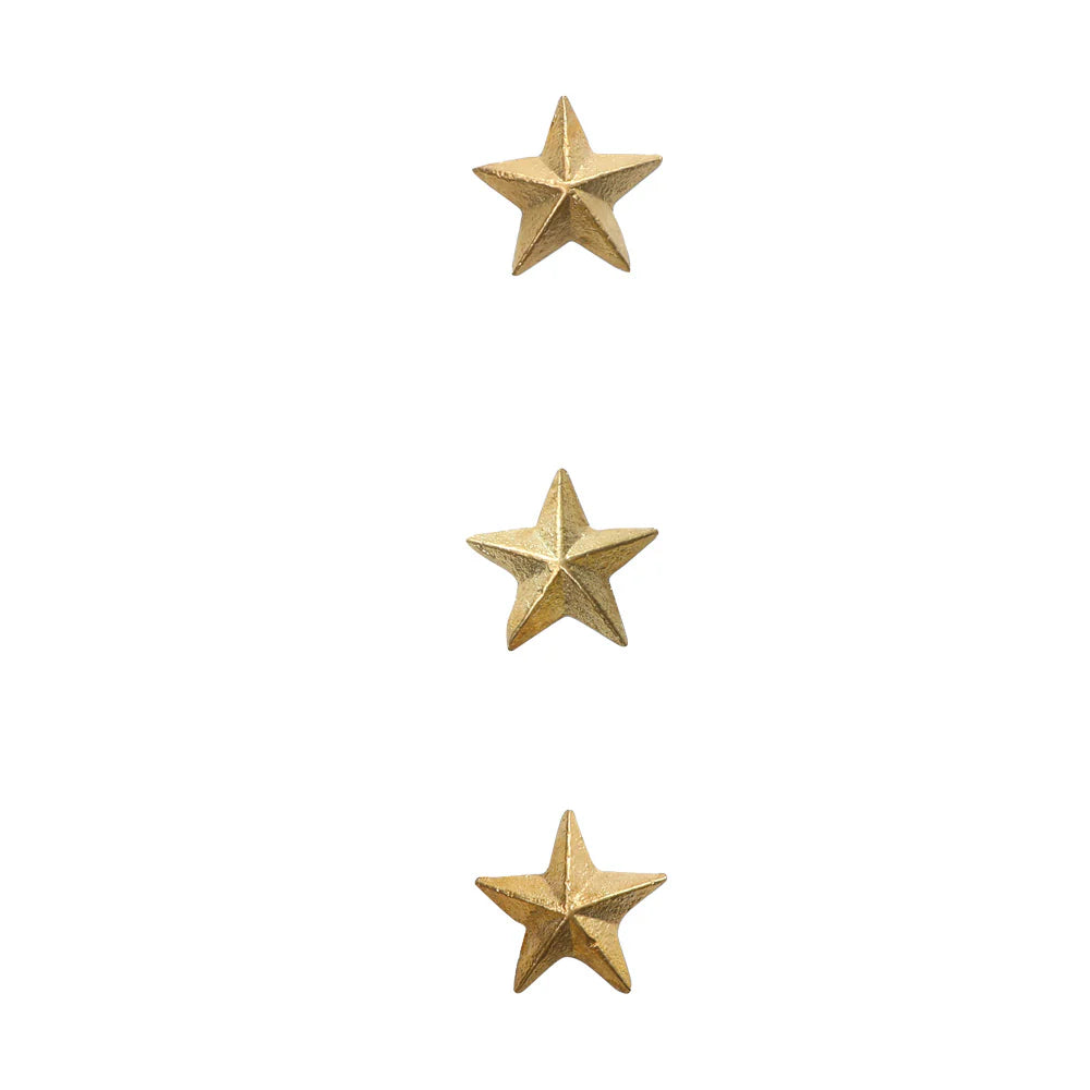 Jewels Nails for Candle Stars Gold x3 - Boncoeurs