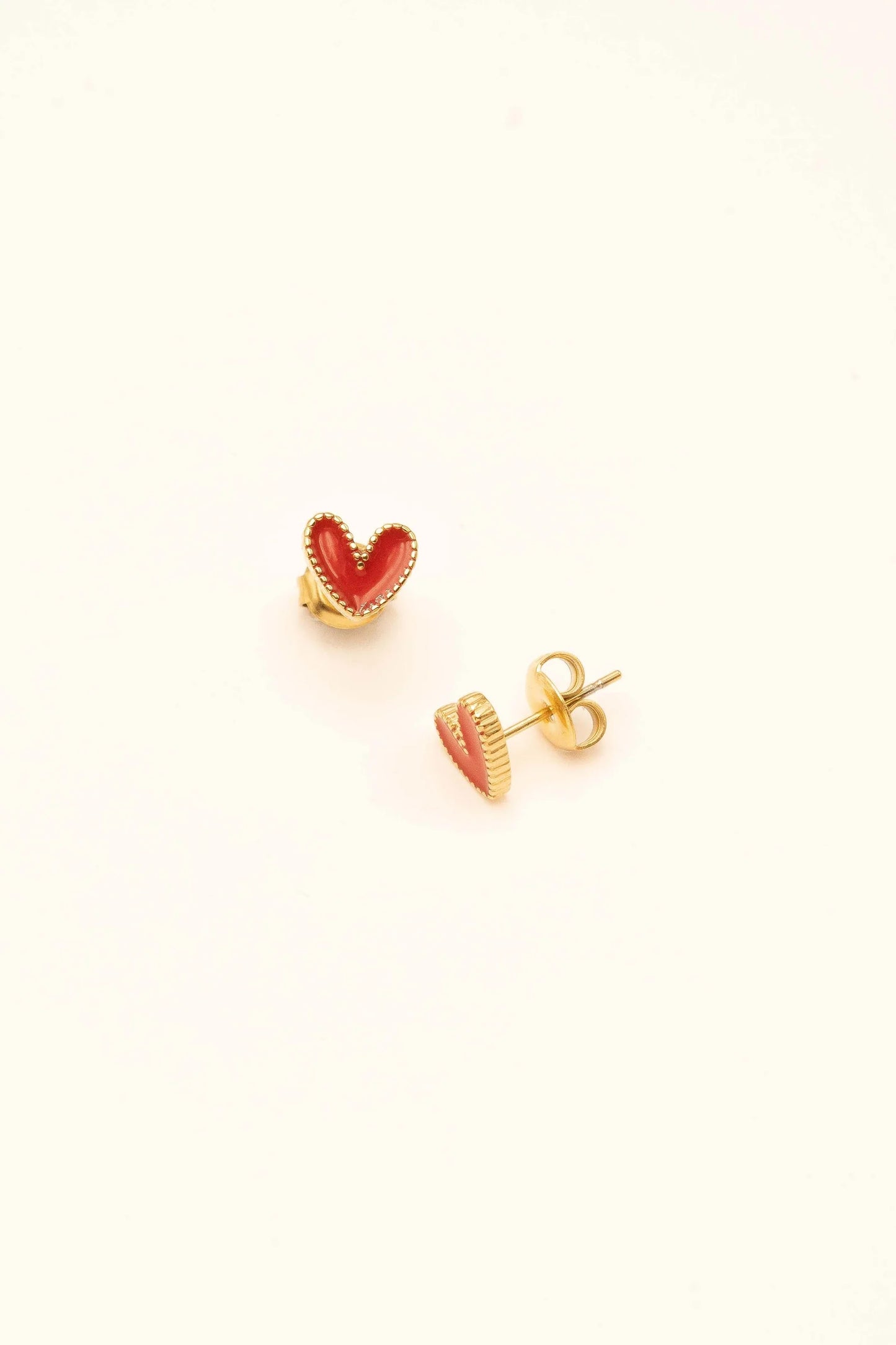 Yesenia Heart Earring Gold