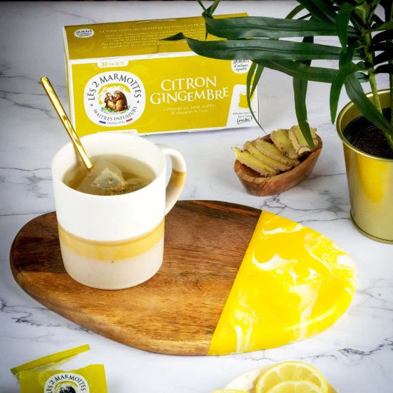LES 2 MARMOTTES INFUSION LEMON GINGER