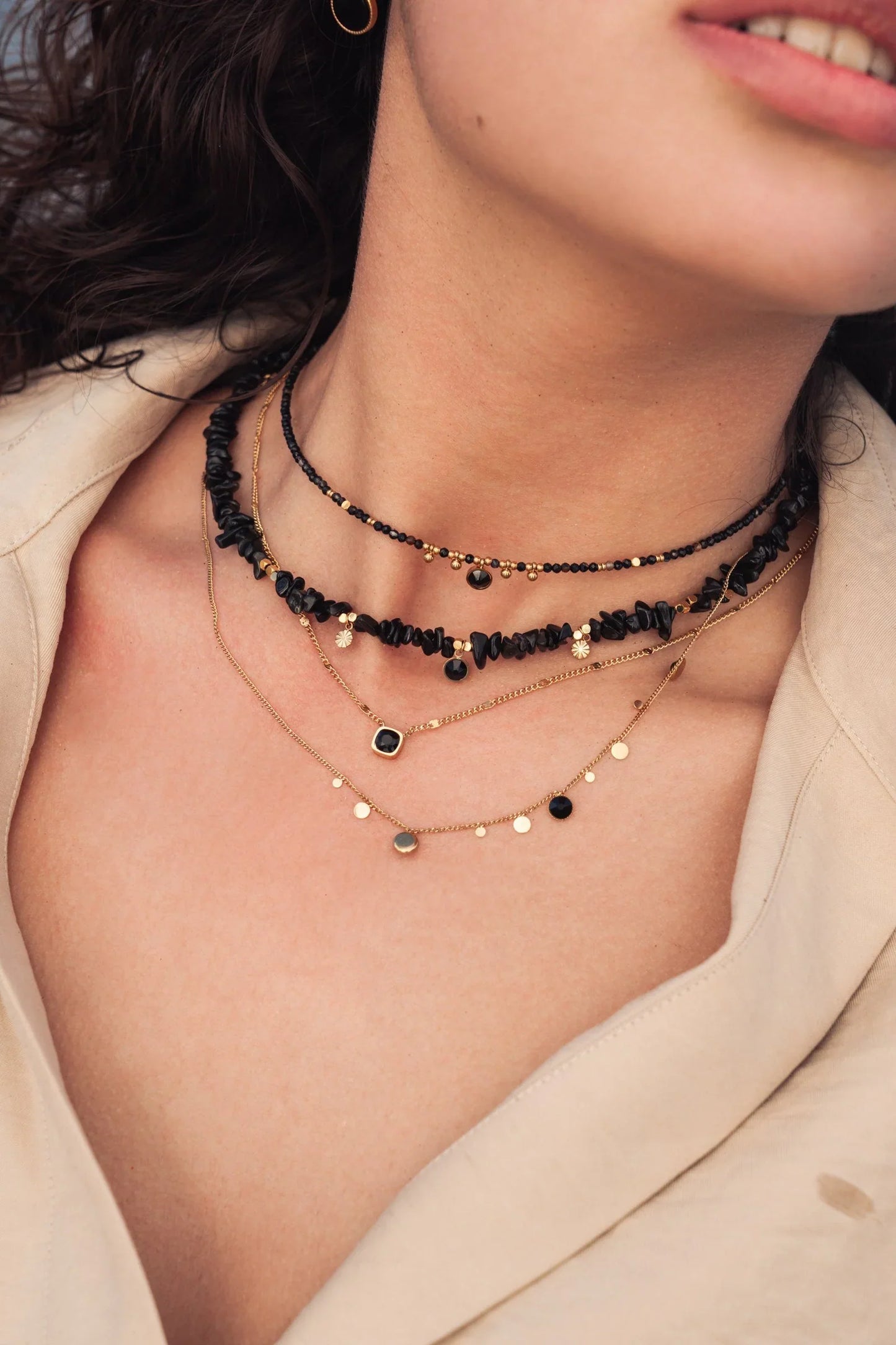 Amael Necklace Gold