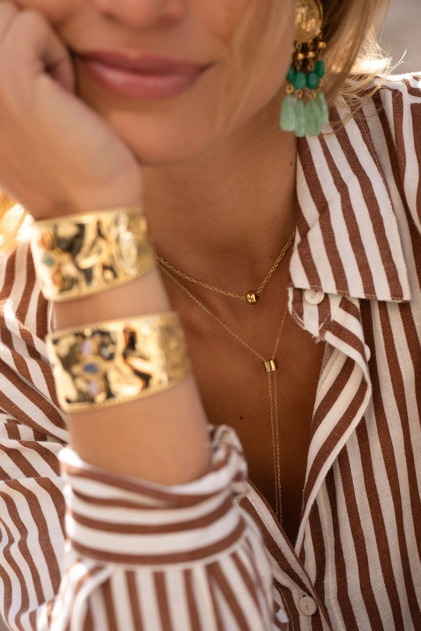 Andalima Necklace Gold