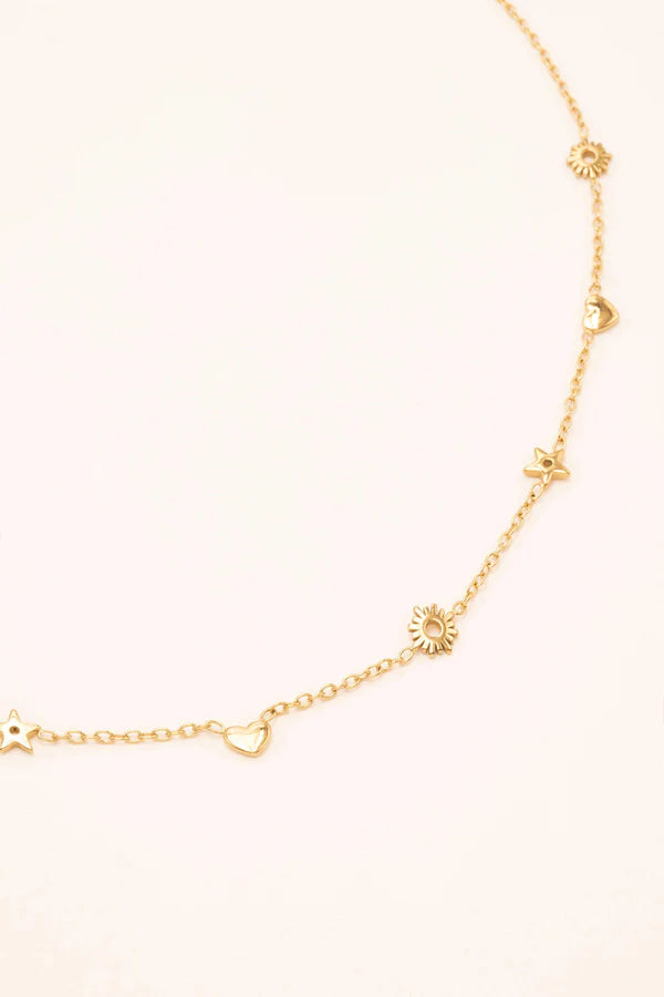 Carley Necklace Gold