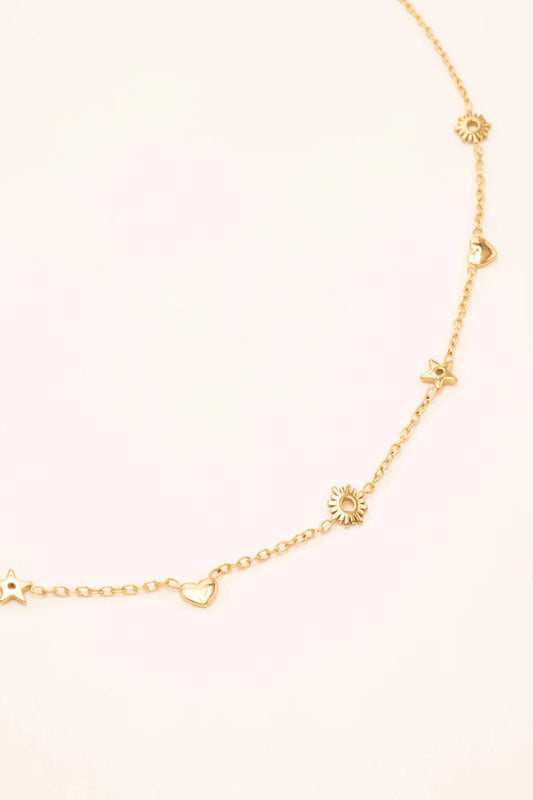 Carley Necklace Gold