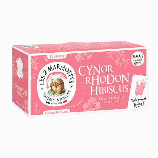 LES 2 MARMOTTES ROSEHIP & HIBISCUS INFUSION