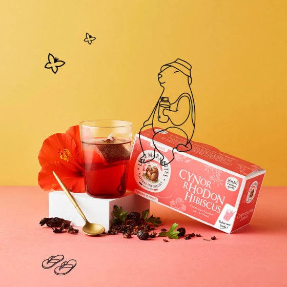 LES 2 MARMOTTES ROSEHIP & HIBISCUS INFUSION