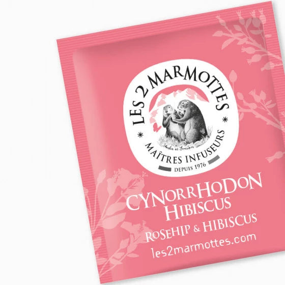 LES 2 MARMOTTES ROSEHIP & HIBISCUS INFUSION