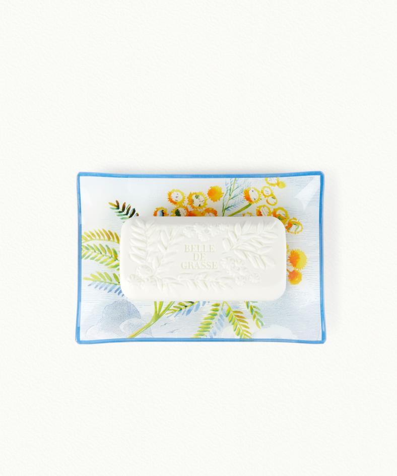 Belle de Grasse Soap and Dish Soap Mimosa - Fragonard