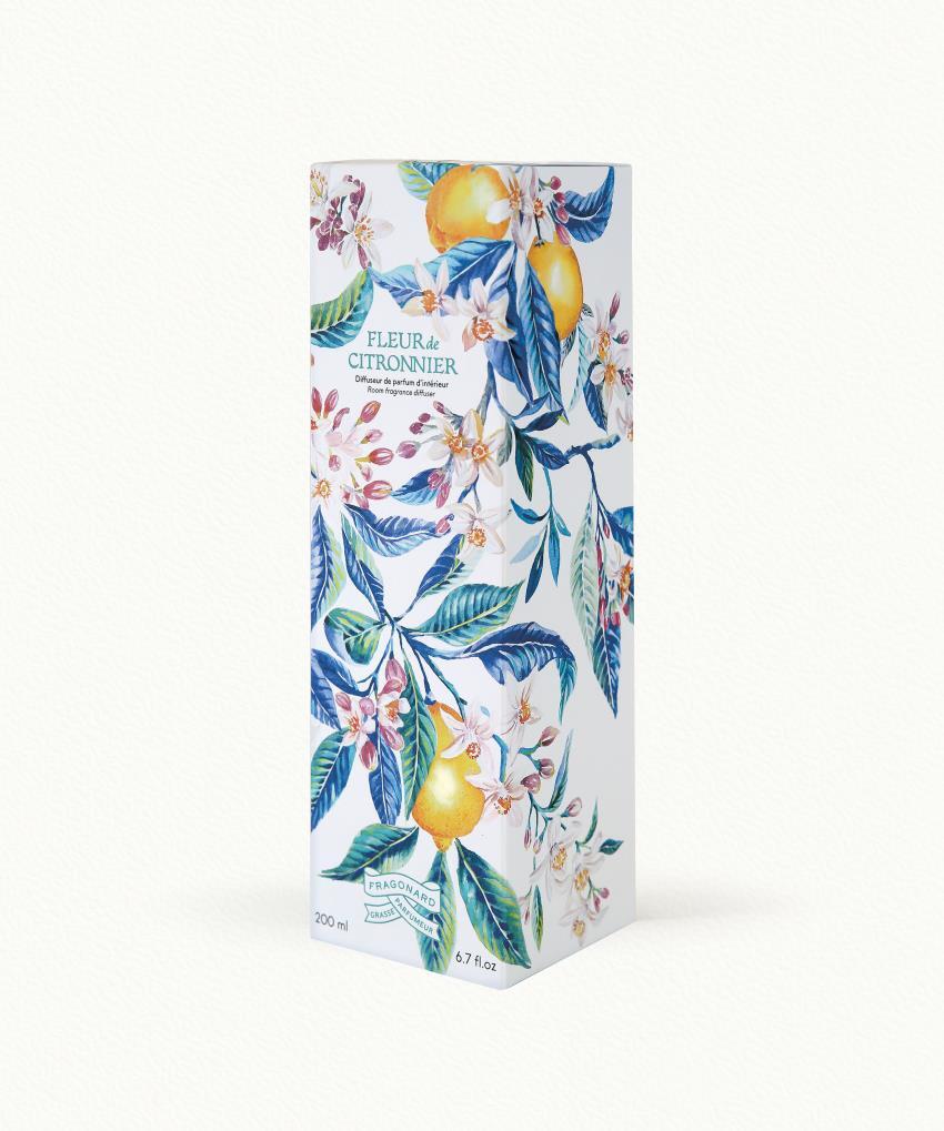 Fleur de Citronnier Lemon Tree Flower Reed Room Fragrance diffuser 200ml - Fragonard