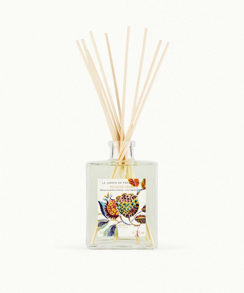 Pistachio Cedar Fragrance diffuser 200ml - Le Jardin de Fragonard