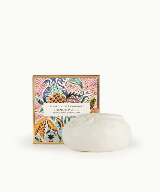 Pomegranate - Peony (Grenade Pivoine) Soap - Le Jardin de Fragonard 150G - Fragonard
