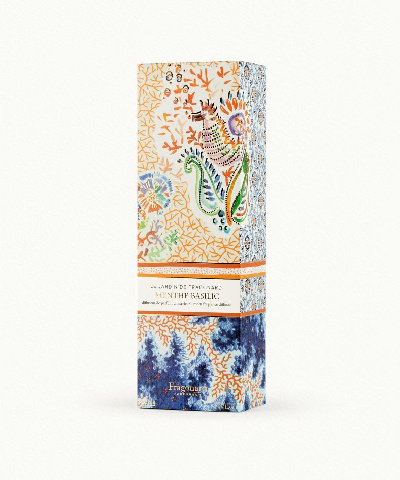Mint Basil Fragrance diffuser 200ml - Le Jardin de Fragonard