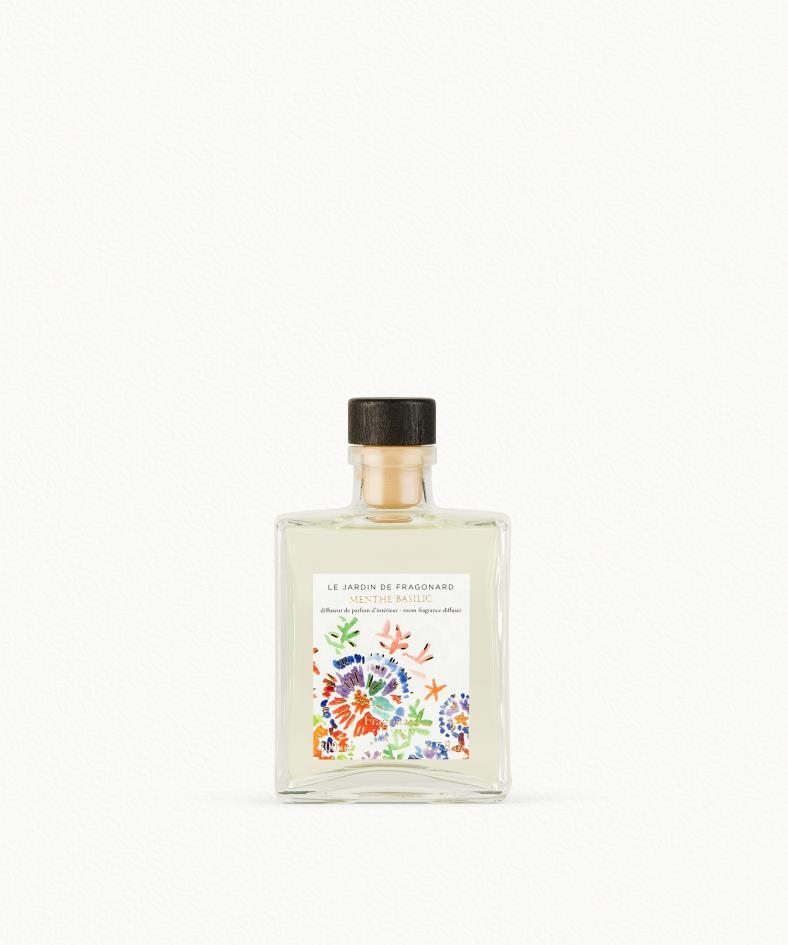 Mint Basil Fragrance diffuser 200ml - Le Jardin de Fragonard