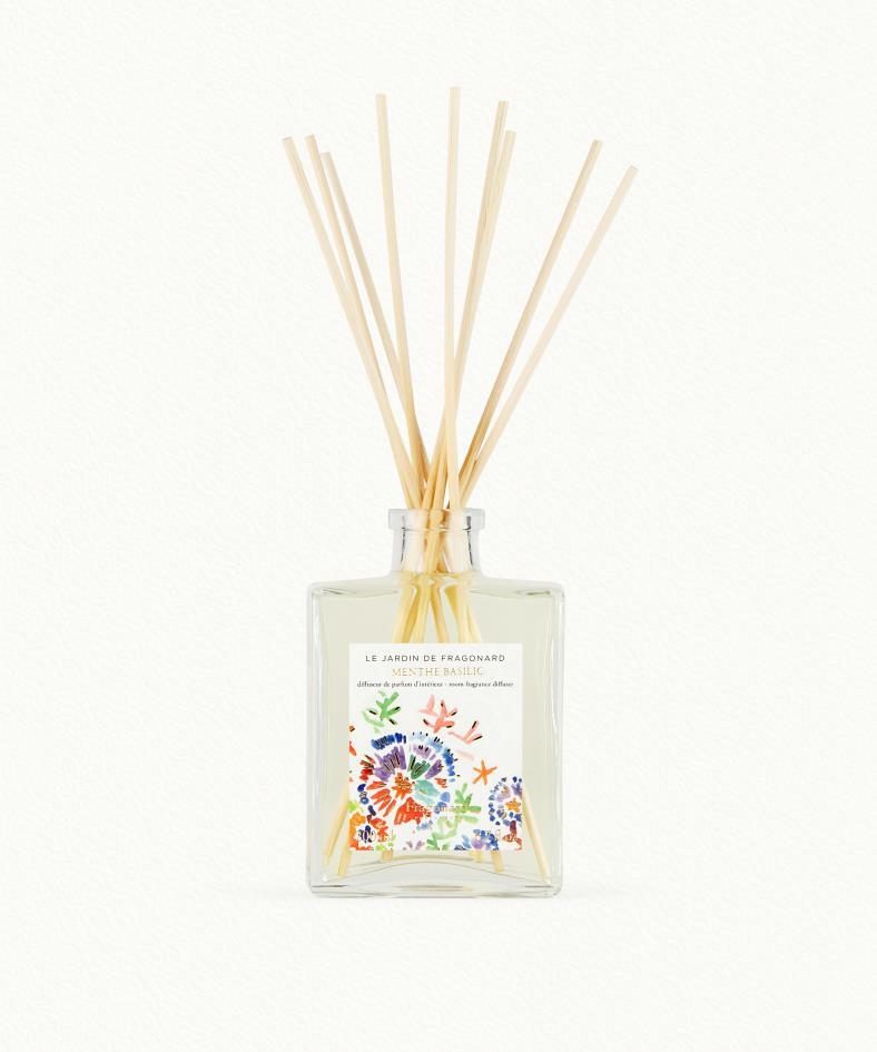 Mint Basil Fragrance diffuser 200ml - Le Jardin de Fragonard