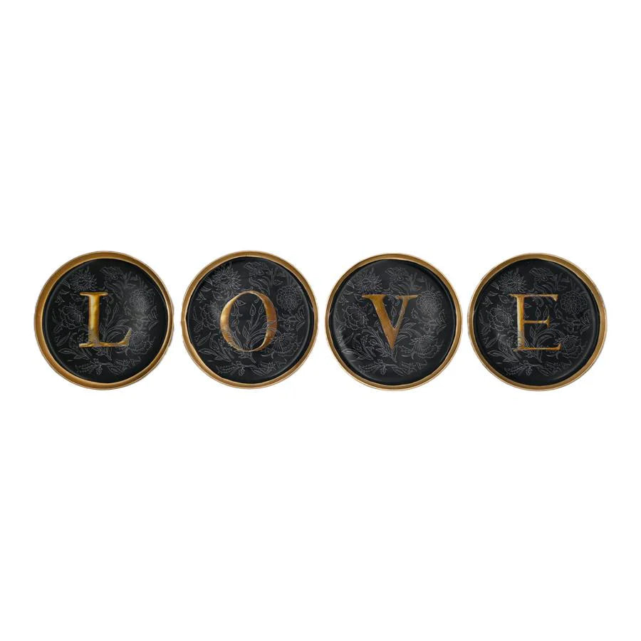 Coasters Tray LOVE - Boncoeurs