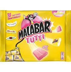 Malabar Bubble Gum tutti frutti 214g - 7.5oz
