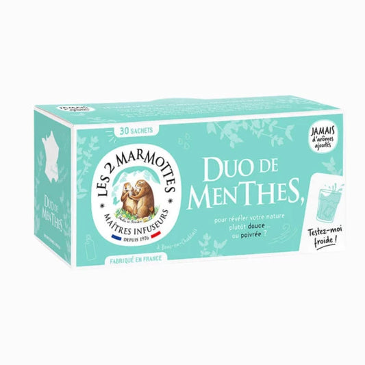 LES 2 MARMOTTES Organic 2 MINT INFUSION