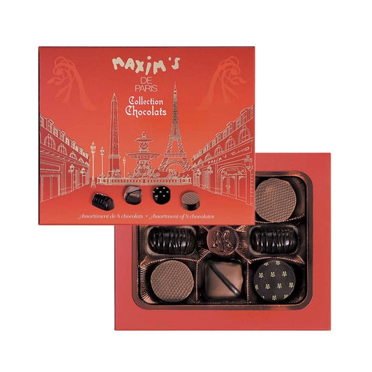 Case of 8 assorted chocolates - Maxim’s Paris