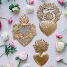 Heart Ex-Voto Rosier Gold - Boncoeurs