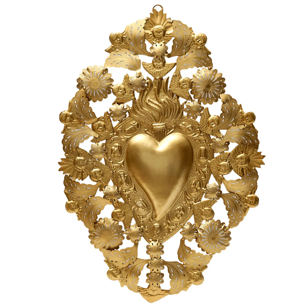Heart Ex-Voto Majestic Gold - Boncoeurs