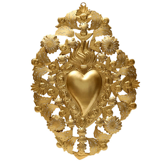 Heart Ex-Voto Majestic Gold - Boncoeurs