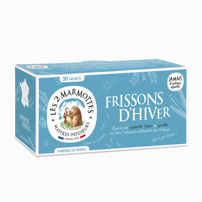 LES 2 MARMOTTES INFUSION WINTER SHIVERS (FRISSONS D’HIVER)