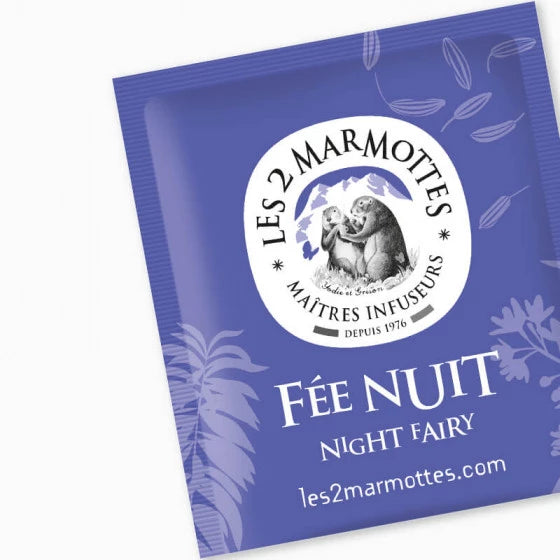 LES 2 MARMOTTES HERBALTEA INFUSION FÉE NUIT - Fennel verbena Fairy night