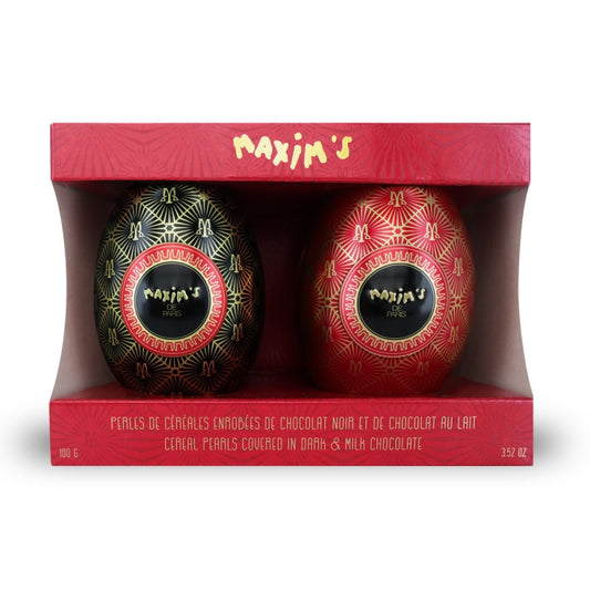 Gift Pack 2 mini egg tins Chocolate confectionery - Maxim’s Paris