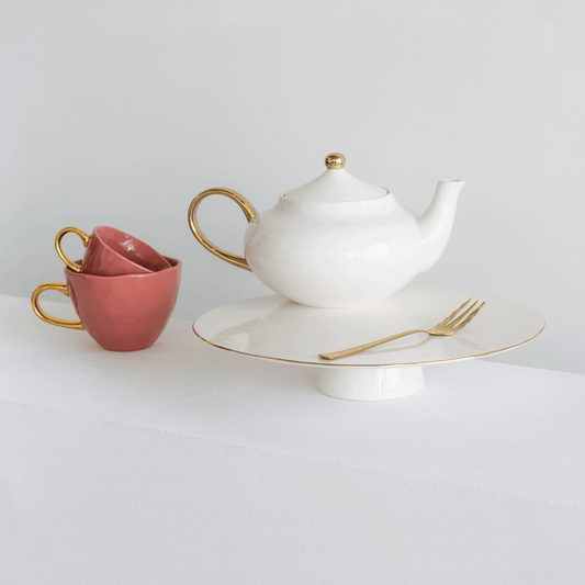 Tea Pot Porcelain 106428 White