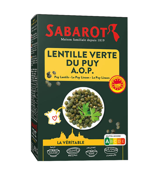 Le Puy Green Lentils Sabarot 500g - 17.6oz