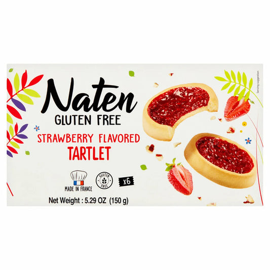 Naten - Strawberry Tartlets Gluten Free 130g
