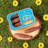 Sardine Box with Milk Chocolate Fish (fritures) 90g - Chevaliers d’Argouges