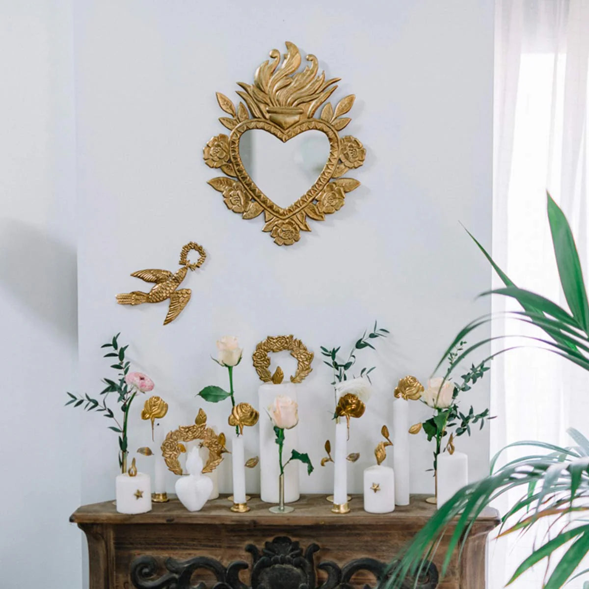 Mirror Narcisse Gold - Boncoeurs