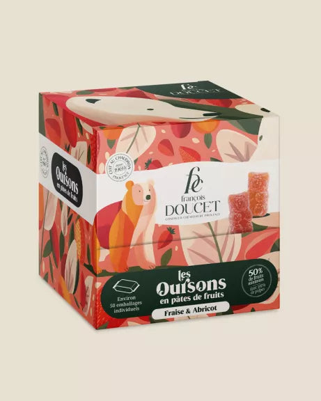 Individual Oursons Pâtes de fruits assorted - Francois Doucet