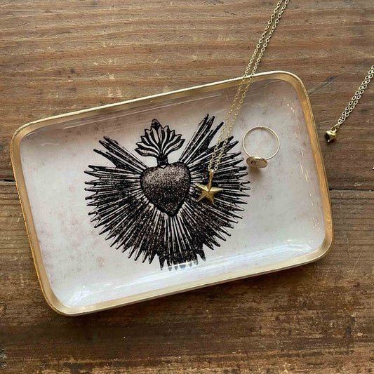 Solo Rayon Heart Tray - Boncoeurs